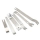 thumbnail image 4 of 6pcs Car Trim Removal Tool Kit Stainless Steel Solid Rustproof Universal Clip Pry Tools for Door Window Audio, 4 of 9