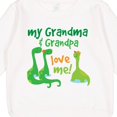 thumbnail image 3 of Inktastic Grandma Grandpa Love Me Dinosaurs Toddler Sweatshirt, 3 of 4
