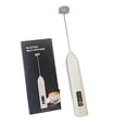 thumbnail image 4 of TTJ Hand Mixer Hand Held Mixer Handheld Milk Frother Coffee Beater Mini Whisk for Milk Foam Cream Mixing Hot Chocolate Matcha Drinks and Everyday Kitchen Beverage Prep, 4 of 9
