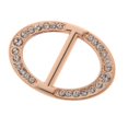 thumbnail image 1 of Crystal Rhinestone Oval de La Bufanda Del Sostenedor de La Hebilla de Las Mujeres Jewery de oro and rosa jinwen Titular de la bufanda, 1 of 6