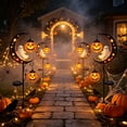 thumbnail image 2 of Solar Halloween Garden Stake Light, Ghost Pumpkin LED Yard Decoration, Waterproof Outdoor Light for Garden Patio 11.81x6.69x2.76in, 2 of 8
