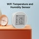 thumbnail image 3 of Temperatura interior gagude de humedad, modos de temperatura Ajustable Informe Cronometrado que envía Alarma de Bajo Voltaje Sensor de Humedad de Temperatura Inteligente para, 3 of 7