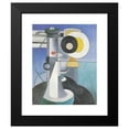 thumbnail image 2 of Morton Livingston Schamberg 20x23 Black Modern Framed Museum Art Print Titled - Telephone (1916), 2 of 5