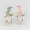 thumbnail image 7 of 17 Inch Lighted Fabric Standing Easter Bunny Gnomes Set of 2, 7 of 7