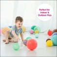 thumbnail image 6 of Edushape The Original Sensory Balls for Baby 7-Inch Color Dots - Purple / Light Blue, 6 of 7