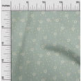 thumbnail image 1 of oneOone Viscose Chiffon Fabric Dot & Flower Floral Printed Fabric 1 Yard 42 Inch Wide, 1 of 4