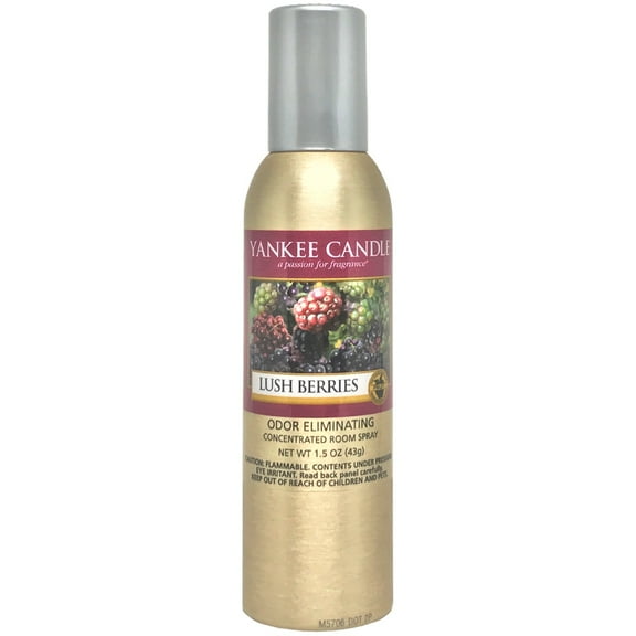 Yankee Candle LUSH BERRIES Concentrated Room Spray 1.5 Ounce