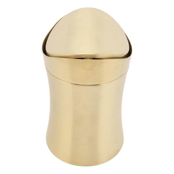 Suodoka 304 Stainless Steel Mini Countertop Trash Can with Odor‑Control Lid – Compact, Rust‑Proof, Ideal for Home, Office, Kitchen & Bathroom