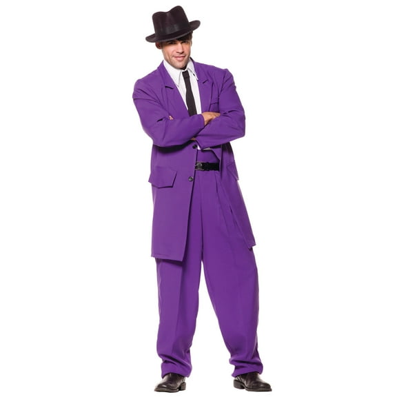 Underwraps Zoot Suit Mobster Adult Costume Size XXL