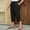 Black plus size capri pants with pockets a1, variant on Cagogo Women Plus Size Capri Pants Elastic Waist Casual Loose Capri Pants with Pockets Travel Beach Work Trousers Summer Lounge Crop Bottoms, Black 4XL
