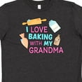 thumbnail image 4 of Inktastic I Love Baking with My Grandma Youth T-Shirt, 4 of 5