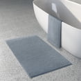 thumbnail image 2 of J. Queen New York  Linden Turkish Cotton Bath Mat Steel Blue 20 x 32, 2 of 5