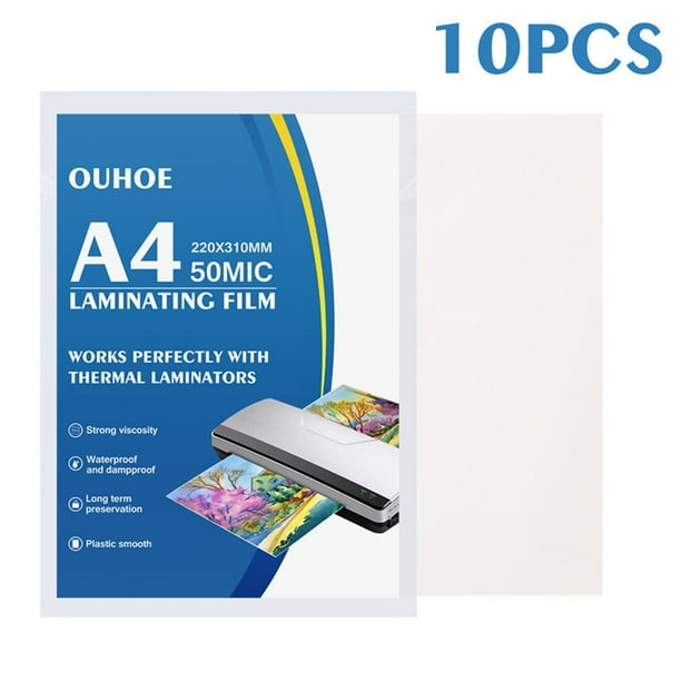 【JCXAGR】Thermal Laminating Plastic Laminator Sheets 8.9 Inch x 11.4