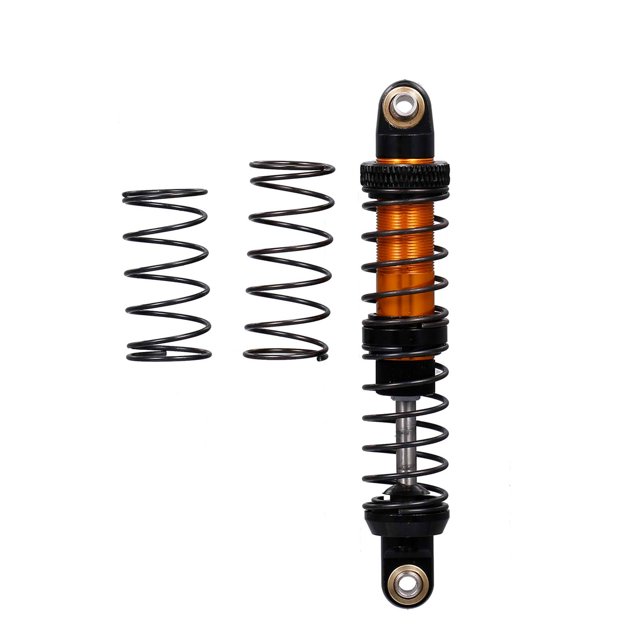 4pcs amortiguador de amortiguador de metal de 80 mm Ajustable para 1/10 CC01 RC Crastros Off-Road Car