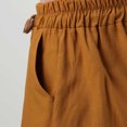 thumbnail image 7 of Sngxgn Women's Hiking Cargo Shorts Summer Travel Shorts for Women with Pockets for Outdoor Walking(Brown,S), 7 of 7
