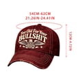 thumbnail image 3 of Gorra de béisbol ajustable unisex con visera curva, tela de sarga de algodón lavado, diseño clásico de perfil bajo, adecuada para uso casual, al aire libre y deportivo., 3 of 6
