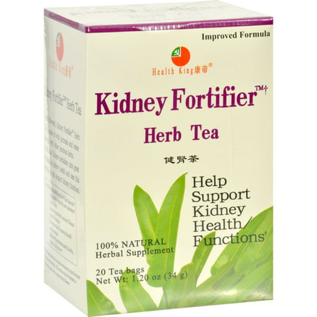 Health King Health King  Herb Tea, 20 ea (Best Herbs For Kidney Health)