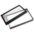 thumbnail image 1 of kurtrusly Stackable Jewelry Tray Multipurpose Portable Velvet for Rings Earring Bangle white 36 hole ring box 1Set, 1 of 6