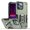 Green, variant on Bemz Phone Case for iPhone 15 Pro with Camera Protection Side Grip Heavy Duty Shockproof Protection Magnetic Mount Built-in Stand Cover (Titanium White)