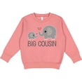 thumbnail image 2 of Inktastic Big Cousin Announcement Toddler Sweatshirt, 2 of 4