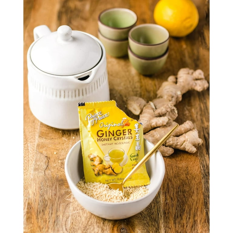 Prince of Peace Instant Ginger Honey Crystals, Family Pack, 60