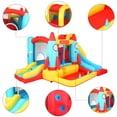 thumbnail image 6 of Topcobe Inflatable Bounce House, Castle Jumper Bouncer Castle for Kids Ball Pits, Outdoor Jumper Bouncing House with Water Slide Pool (Bounce House with Blower), 6 of 10