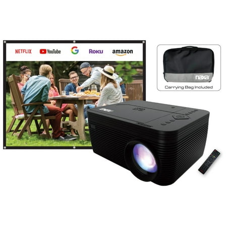 Naxa - NVP-2501C 1280 x 720 LCD Projector - Black