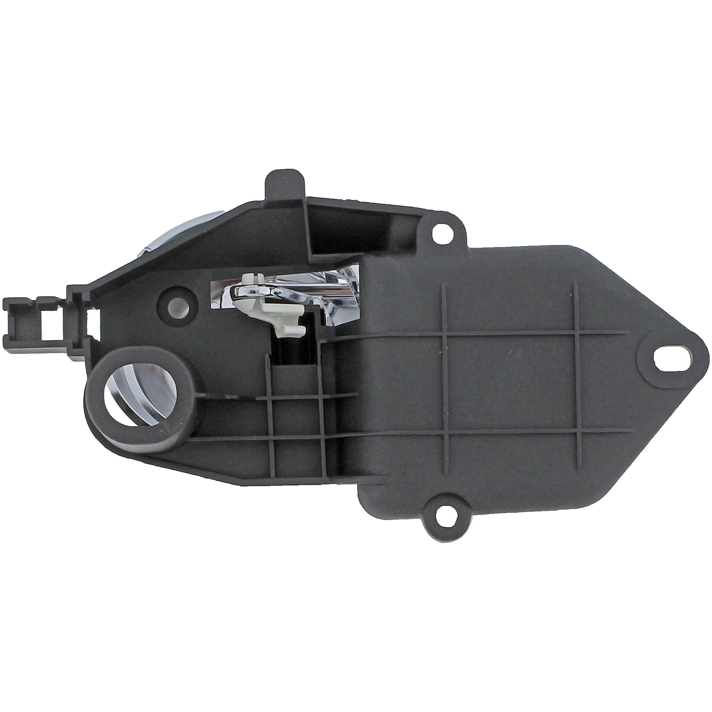 Dorman 96482 Driver Side Interior Door Handle for Specific Fiat Models, Black; Chrome
