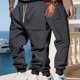 thumbnail image 1 of Ceisia Men's All-Season Solid Color Workwear Gift Sweatpants - Elastic Waistband Drawstring Pocket Oversized Comfort Pants, 1 of 8