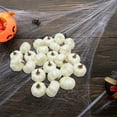 thumbnail image 6 of Taicans Pumpkin Decor 12Pcs Foam Plastic Pumpkins,Small White Craft Pumpkins Decor for Thanksgiving Halloween Home Fall Porch Table Decor,Fall Decorations for Home, 6 of 6
