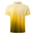thumbnail image 5 of DayScoop Plus Size T-Shirt for Men Fashion TShirt Summer Casual Print Short Sleeved Half Button Turndown Collar Breathable Oversize Tops Tees, 5 of 5