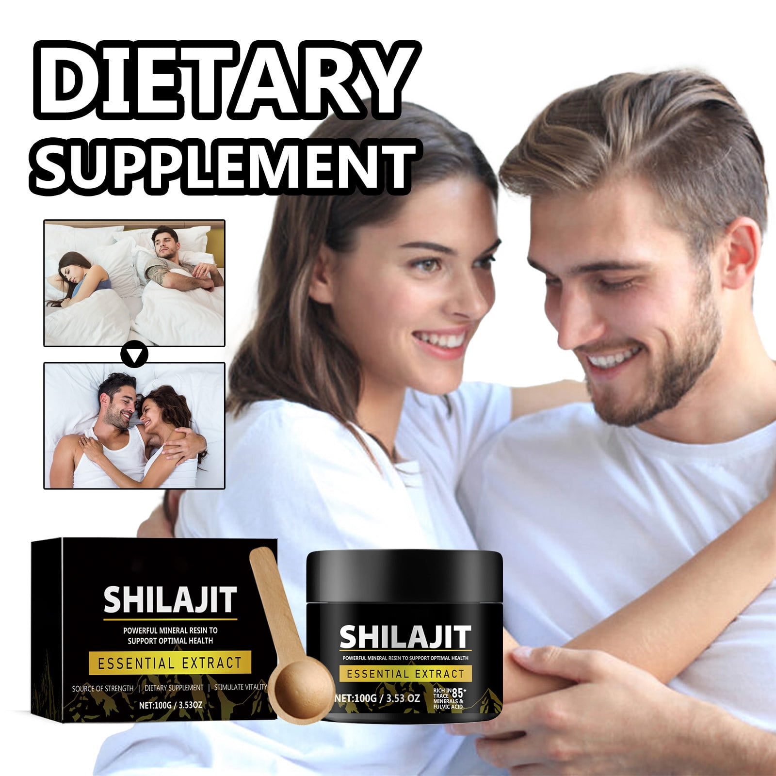 Shilajit Pure Organic Shilajit Resin Gold Grade Shilajit Supplement Natural Shilajit Resin With 85+ Fulvic For Focus Energy Immunity 50 Gram