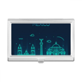 thumbnail image 1 of Mexico Detailed City National Landmark Building Business Card Holder Case Pocket Box Wallet, 1 of 3