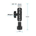thumbnail image 3 of Soporte para micrófono CAMVATE Mini Ball Head 3303, 3 of 6