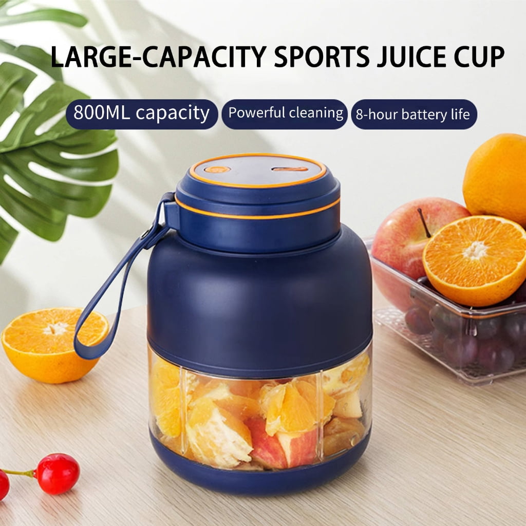 800ml Portable Blending Cup Electric Rechargeable Juicer Blending Portable For Shakes Mixing