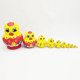 thumbnail image 4 of Adorable Chicken Pattern Nesting Dolls Matryoshka 10 Layers Housewarming Gifts CUTICAT muñeca rusa de anidación, 4 of 8