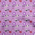 thumbnail image 1 of oneOoneCottonJerseyPurpleFabricKidsAnimalDiyClothingQuiltingFabricPrintFabricByYard58InchWide, 1 of 4