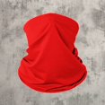 thumbnail image 5 of Solid Summer Neck Gaiter for Unisex Sun Protection Ice Silk Cooling Face Mask Neck Scarf Thin Breathable Bandana for Cycling Fishing 1 PC Red One Size, 5 of 5
