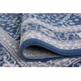 thumbnail image 2 of Tayse Madison Area Rug MDN3707 Traditional Navy Crosshatch Lines 7' 10 x 7' 10" Round, 2 of 2
