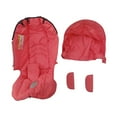 thumbnail image 2 of Asiento Coche Cgtredaw 4 en 1 Cochecito Toldo Parasol Cubierta Doona FooFoo rosa, 2 of 9