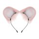thumbnail image 1 of Diadema con orejas de hámster Yinane Rosa, 1 of 8