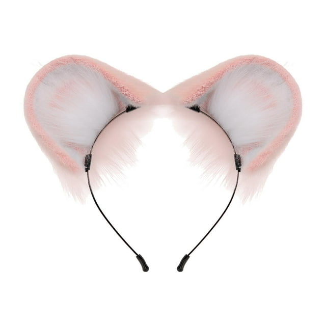 Diadema con Orejas de Hámster Jinwen Rosa