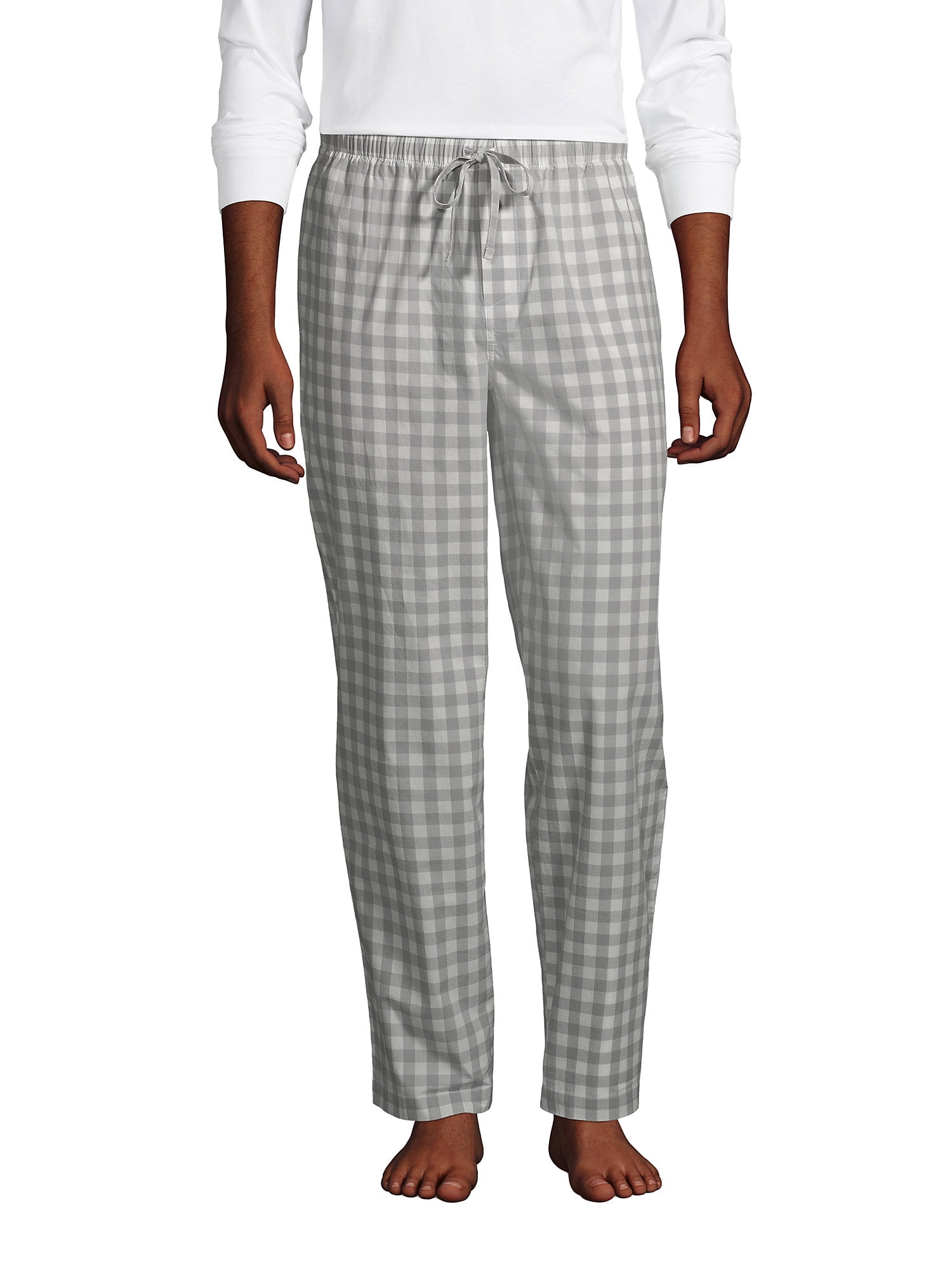 Lands' End Adult Poplin Pajama Pants
