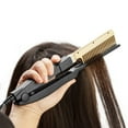 thumbnail image 2 of Cepillo caliente para alisar el cabello, calentamiento rápido, tecnología iónica de 360 ​​grados, placas calefactoras de cerámica, cable de alimentación giratorio, 2 of 5