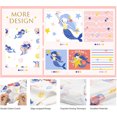 thumbnail image 6 of SYNPOS 6 Packs Girls Underwear 100% Cotton Cartoon Briefs Kids Underpants Panties for Toddler 2-3 Years - Fairies,Mermaid,Stars, 6 of 13