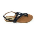 thumbnail image 2 of Victoria K Women's Braided Design Sandals, 2 of 4