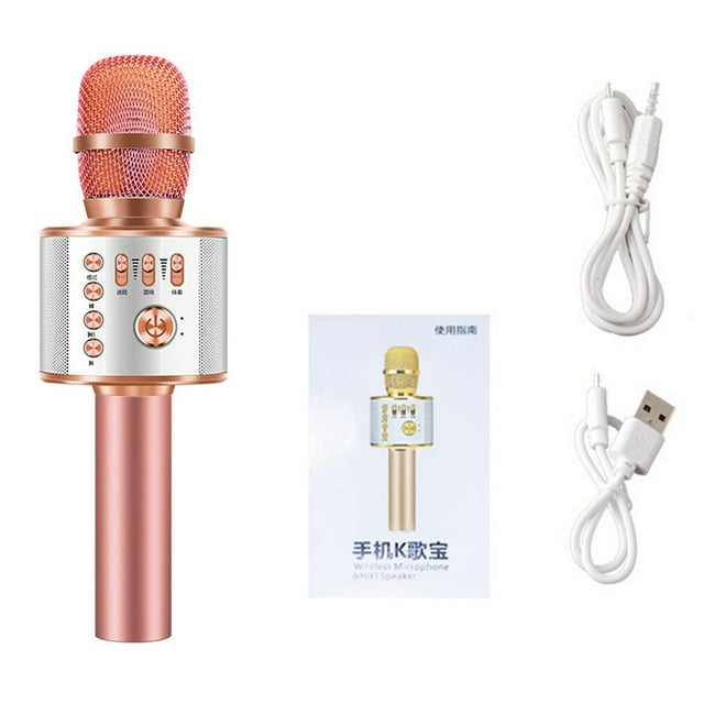 KTV Sing Song Artefact Microphone Sans Fil Maison TV Chant Microphone Sans Fil