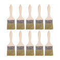 thumbnail image 1 of 10 pinceles para teñir de cerdas para el hogar de 2,5 pulgadas con mango de madera, 1 of 3
