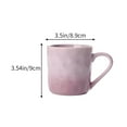 thumbnail image 4 of Portable Coffee Mug Gradient Color Mug, Highly Esthetic Cream-style Ceramic Home Breakfast Cup, Coloful Pretty Coffee Mug with Handle, Modern Coffee Mug, Underglaze Color Gradient Mug, 4 of 5