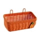 thumbnail image 1 of Cesta tejida organizadora de almacenamiento, cesta decorativa para colgar en la pared, cesta para plantas de jardín, decoración de pared para sala de Naranja L, 1 of 8